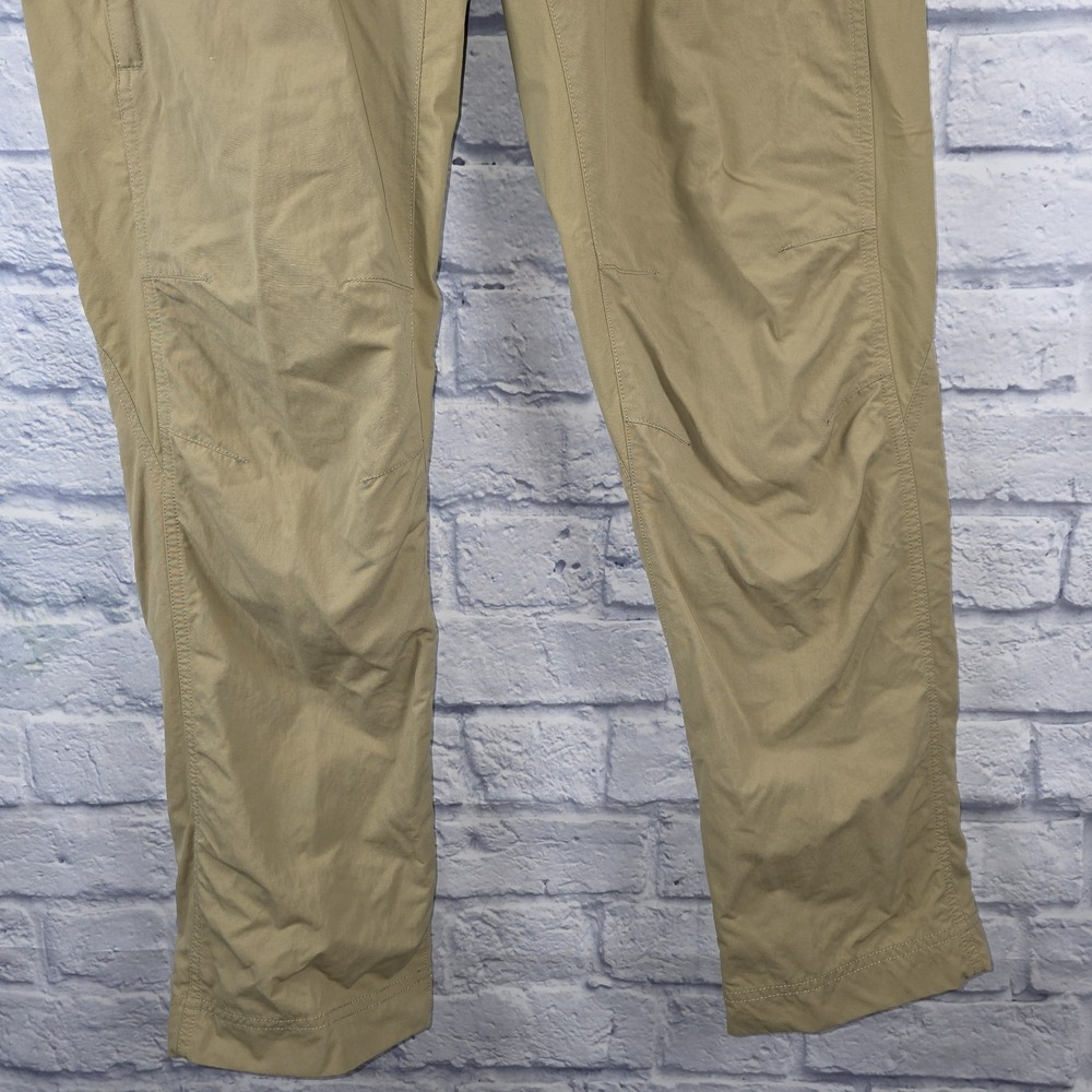 REI Co-Op Screenline Men Khaki Belt Chino Hiking Outdoor Traveler Pants Sz 32X31 - Picture 5 of 12